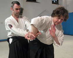 Yonkyo technique being applied by Dave