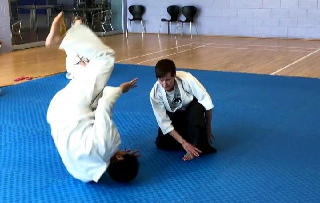 At Traffrd Club's dojo