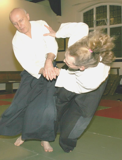 Aikido throw executed by Hywel