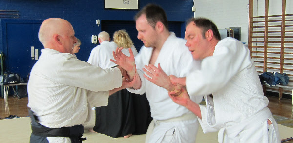 Two man attack defence