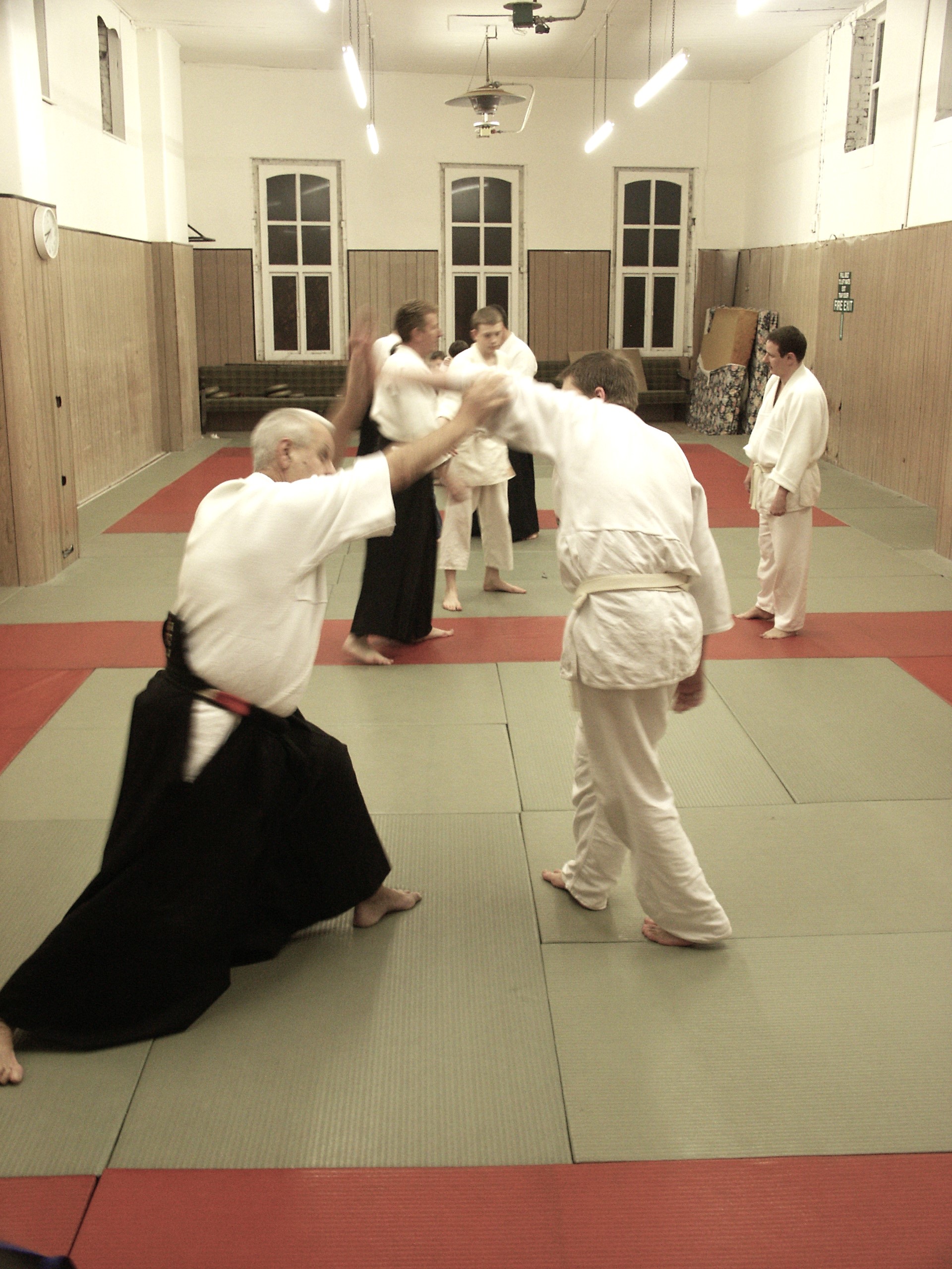 Spence Sensei in action 2004